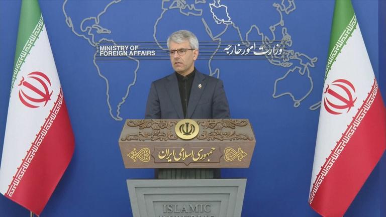 Pressekonferenz mit Vertreter des Iranischen Regimes 