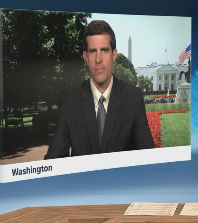 Ein Schaltgespräch im heute journal mit Benjamin Daniel aus Washington 