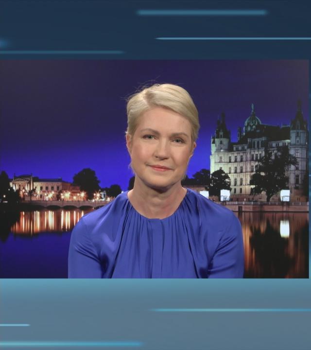 SGS Anne Gellinek mit Manuela Schwesig (SPD) Ministerpräsidentin Mecklenburg-Vorpommern