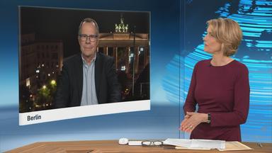 Schaltgespräch zwischen der Moderatorin Marietta Slomka und dem Militärexperte Thomas Wiegold