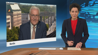 Bundespräsident Steinmeier im Gespräch mit Dunja Hayali