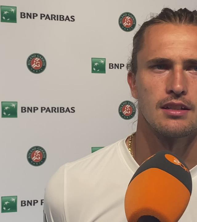 Alexander Zverev im ZDF-Interview