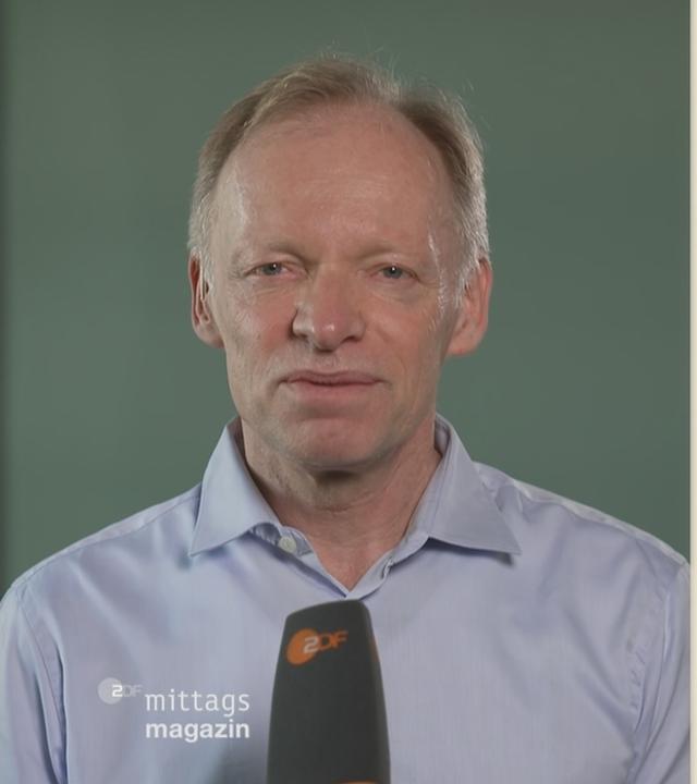 Clemens Fuest im Gespräch mit ZDF-Mima-Moderatorin Mirjam Meinhardt