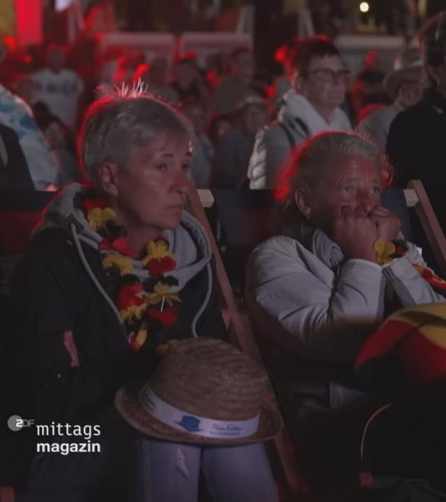 Fans beim Public Viewing in Usedom