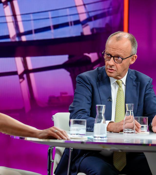 Friedrich Merz bei Maybrit Illner zu Gast