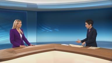 Studiogespräch Hayali Tacke