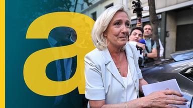 Französische Politikerin Marine Le Pen