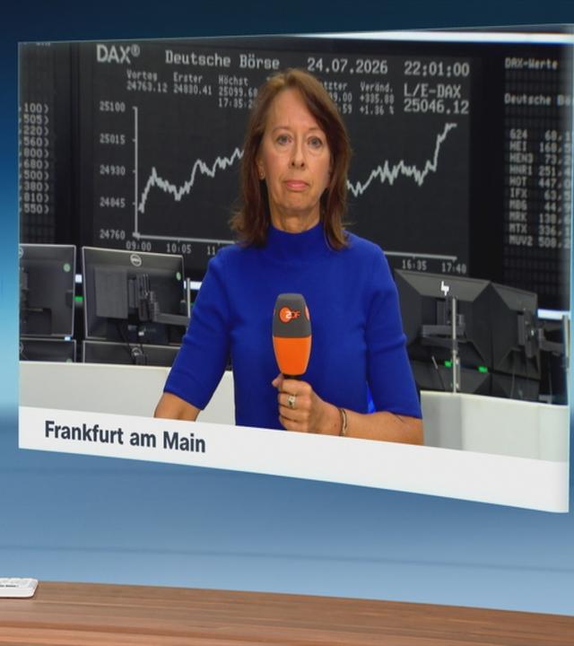 Schaltgespräch mit Stephanie Barrett über die Sparmaßnahmen von VW