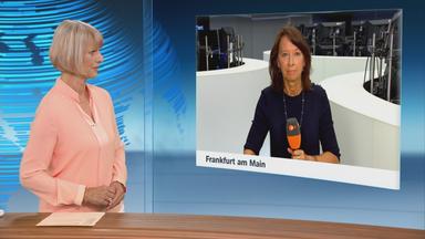 Börsengespräch zwischen der Moderatorin Gundula Gause und der Wirtschaftsexpertin Stephanie Barrett