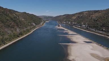 Wassermangel Rhein