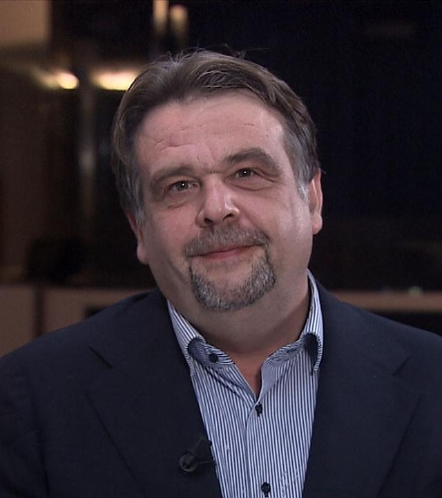 Dennis Radtke, Chef CDU Sozialflügel im Gespräch mit Shakuntala Banerjee