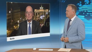 Schaltgespräch zwischen Martin Blessing und Christian Sievers