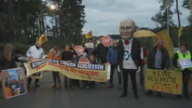 Protest gegen Brennelemente von Framatome