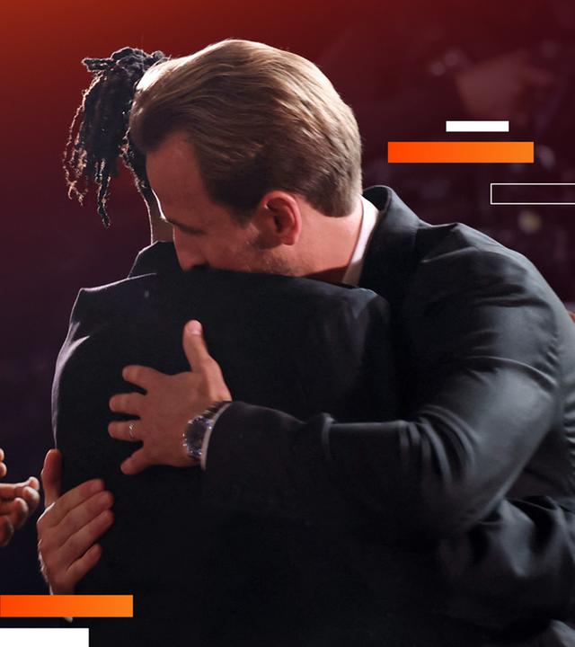 Michael Olise und Harry Kane