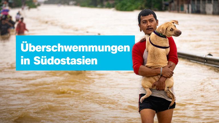 Überschwemmungen in Südostasien