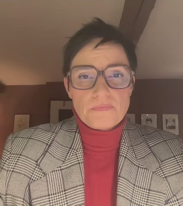 Konfliktforscherin Nicole Deitelhoff im Video-Call mit ZDFheute live.