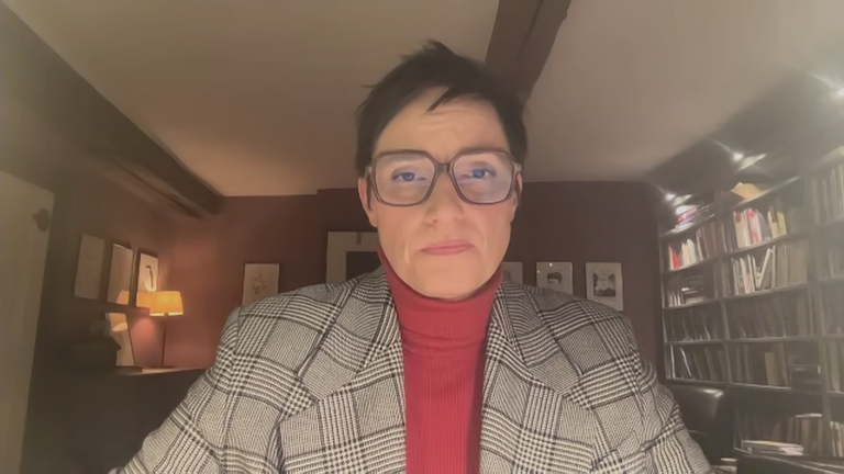 Konfliktforscherin Nicole Deitelhoff im Video-Call mit ZDFheute live.