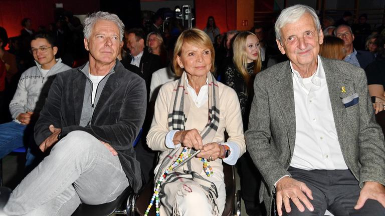 Jörg Pilawa, Uschi Glas mit Ehemann Dieter Hermann bei der Jubiläumsfeier 30 Jahre Die ARCHE in Berlin.