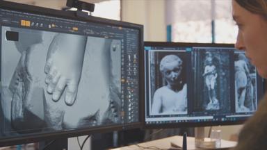 3D-Scan archäologischer Funde