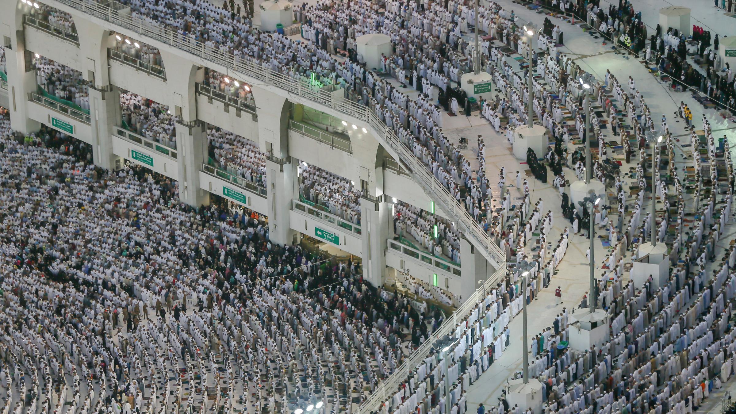 Saudi Arabien - Pilger in Mekka