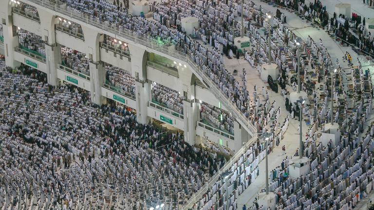 Saudi Arabien - Pilger in Mekka