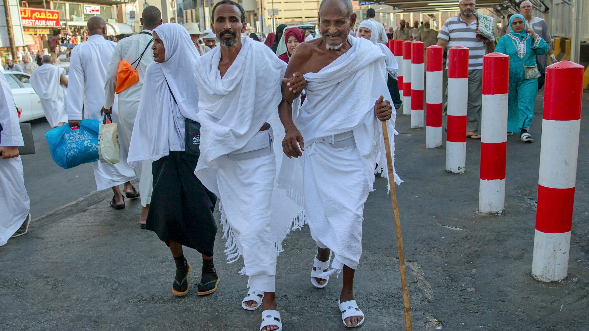 Saudi Arabien - Pilger in Mekka