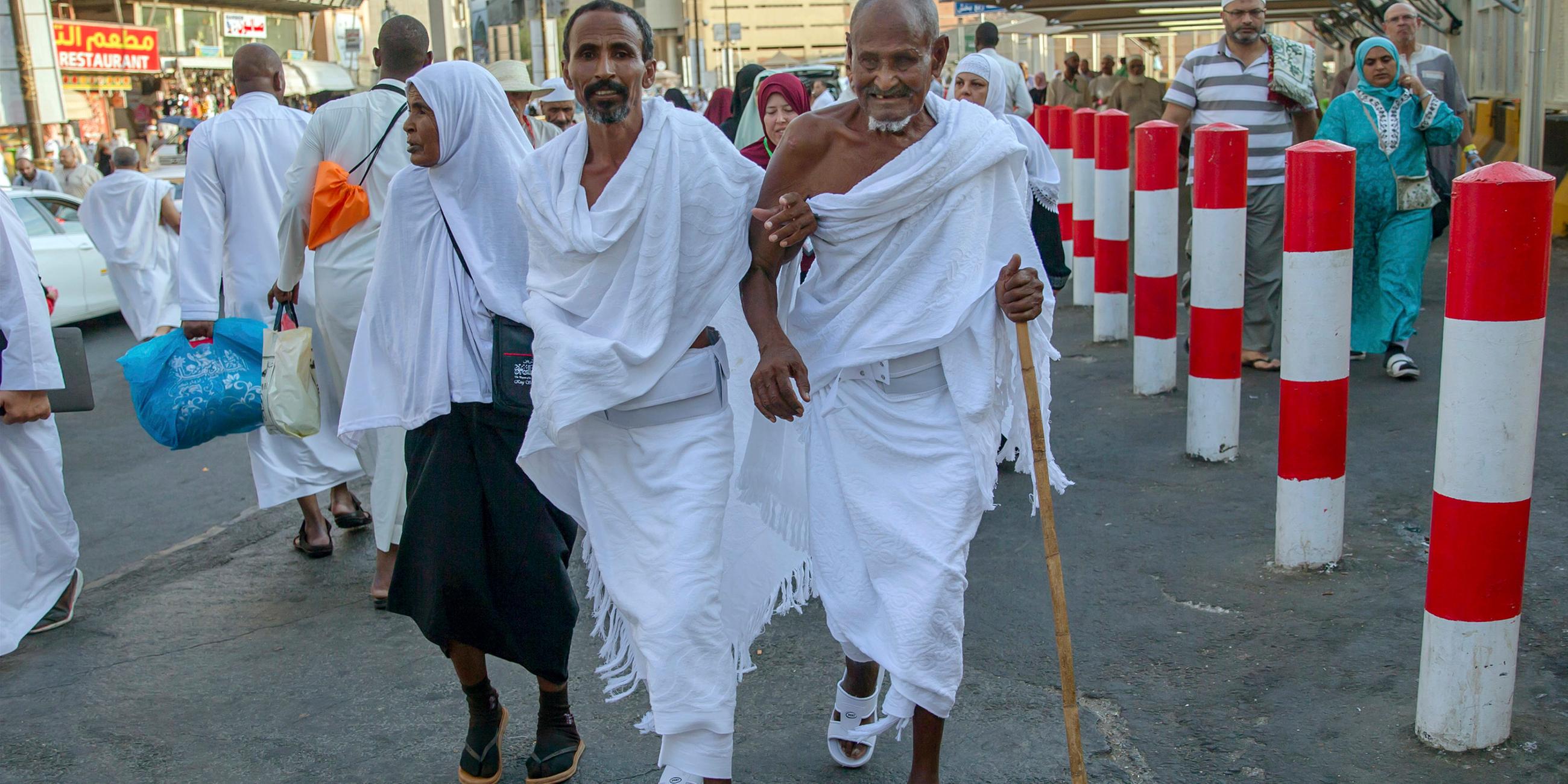 Saudi Arabien - Pilger in Mekka