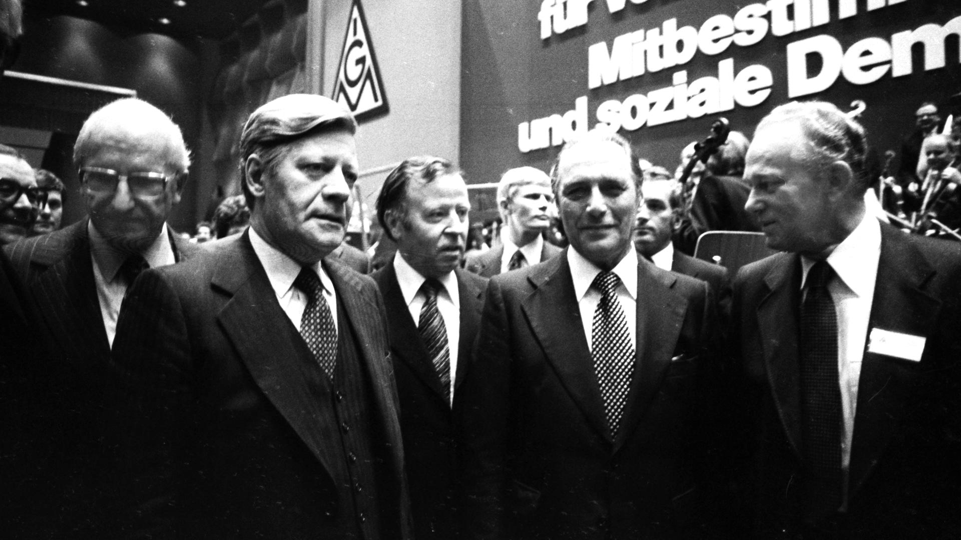 Kongress der Industriegewerkschaft Metall 1977