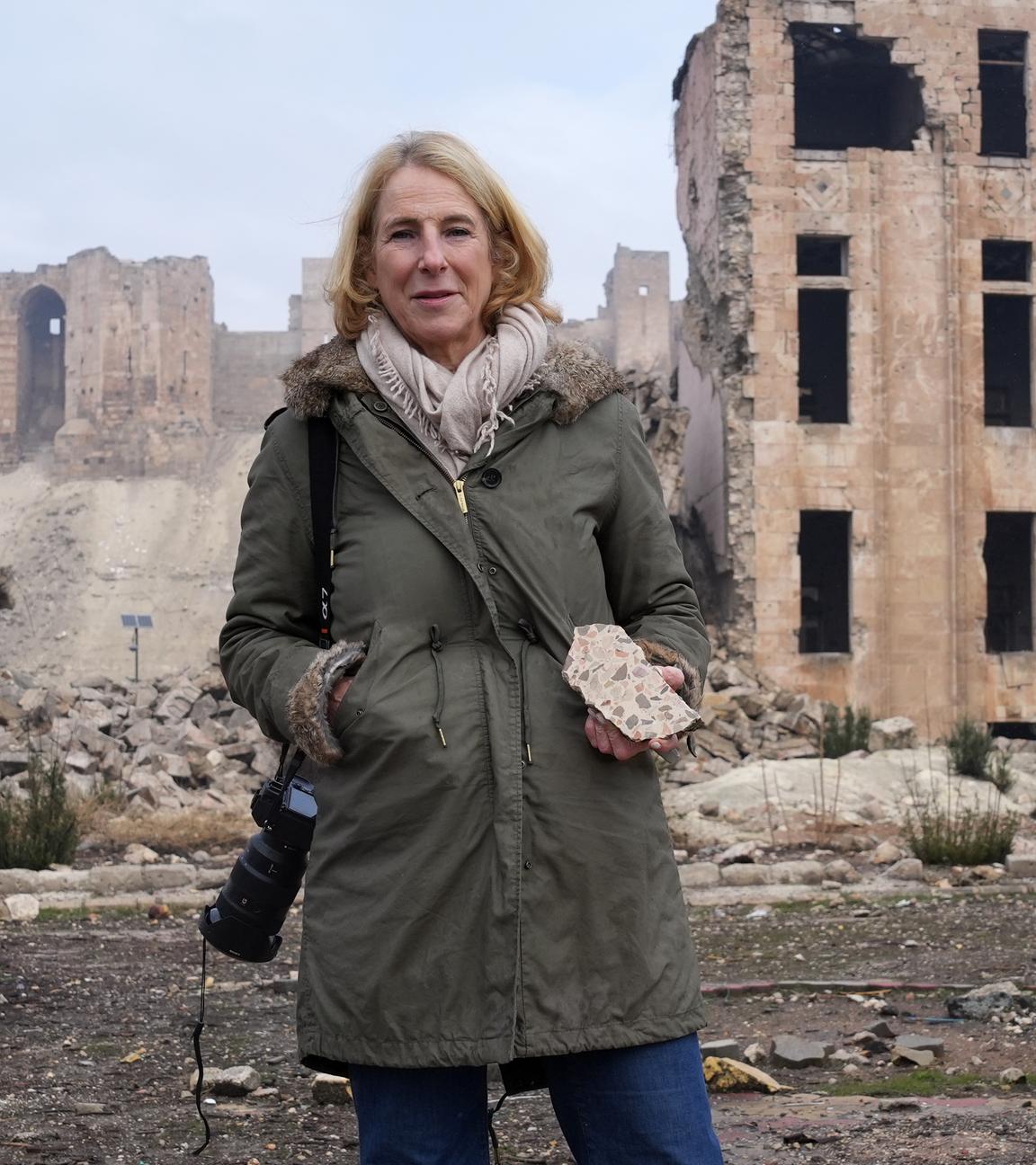 ZDF-Sonderkorrespondentin Katrin Eigendorf für die Doku: So geht Frieden!