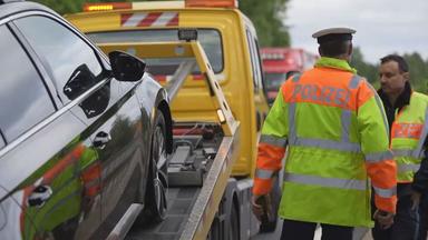 Festnahme nach Verfolgungsjagd auf der A6