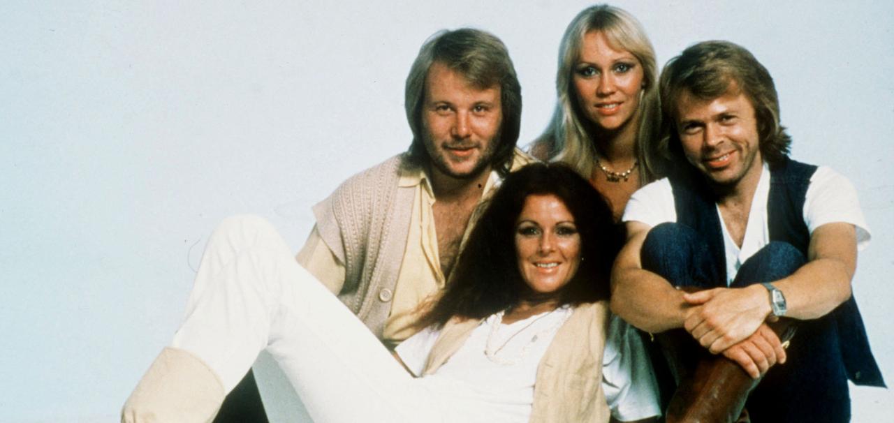 Foto der schwedischen Musikgruppe "ABBA" von 1979. (Archiv)