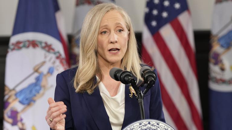 Die Gouverneurin des US-Bundesstaats Virginia, Abigail Spanberger