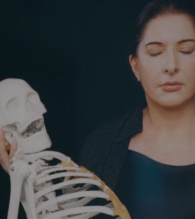 Marina Abramovic in der Albertina