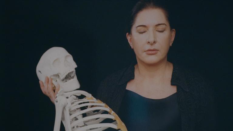 Marina Abramovic in der Albertina