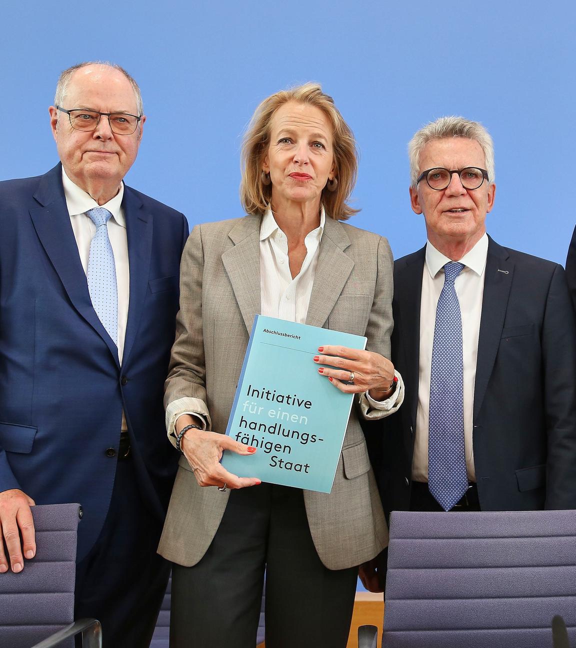 Vorstellung des Abschlussberichts der Initiative für einen handlungsfaehigen Staat.