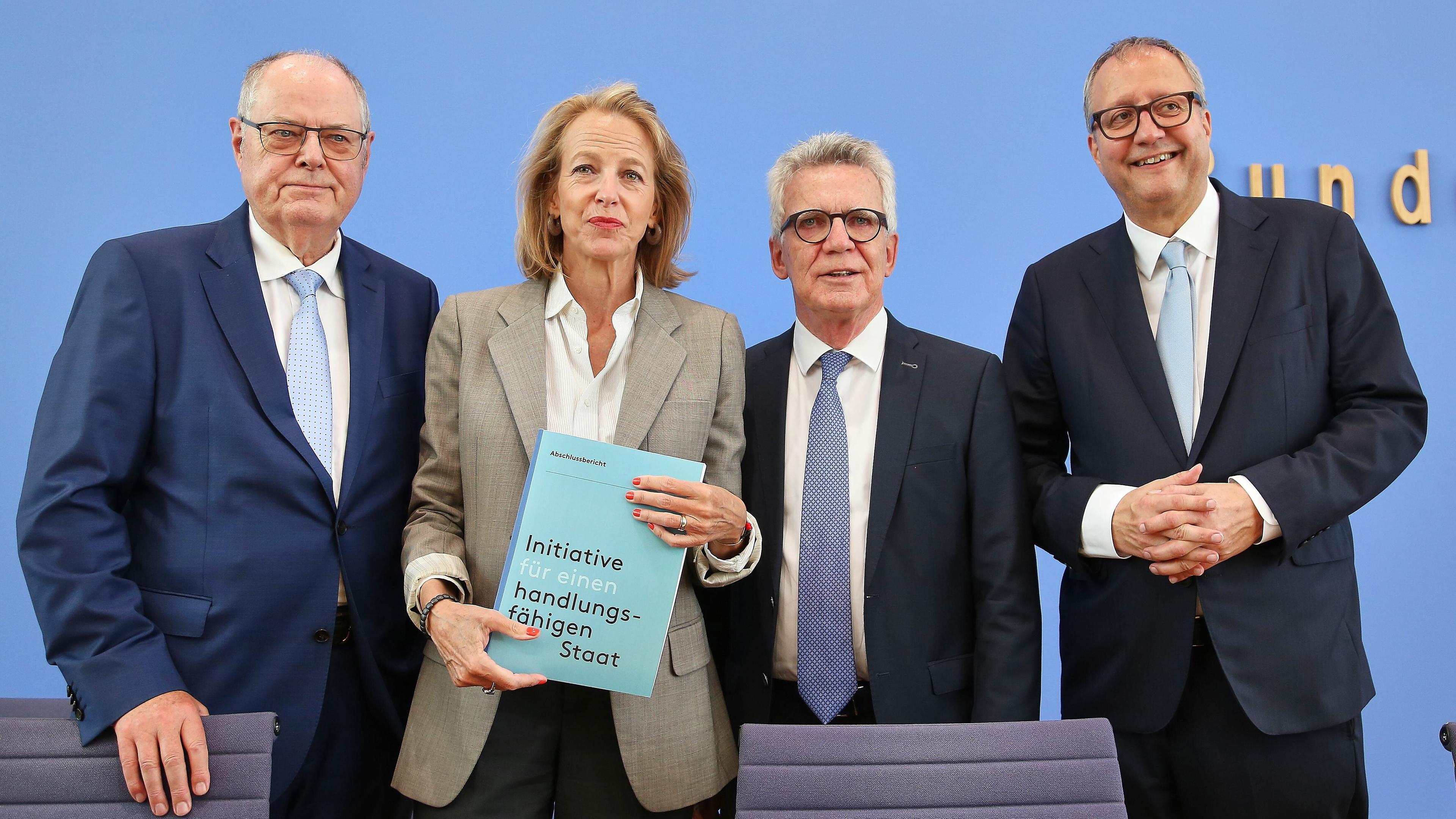Vorstellung des Abschlussberichts der Initiative für einen handlungsfaehigen Staat.