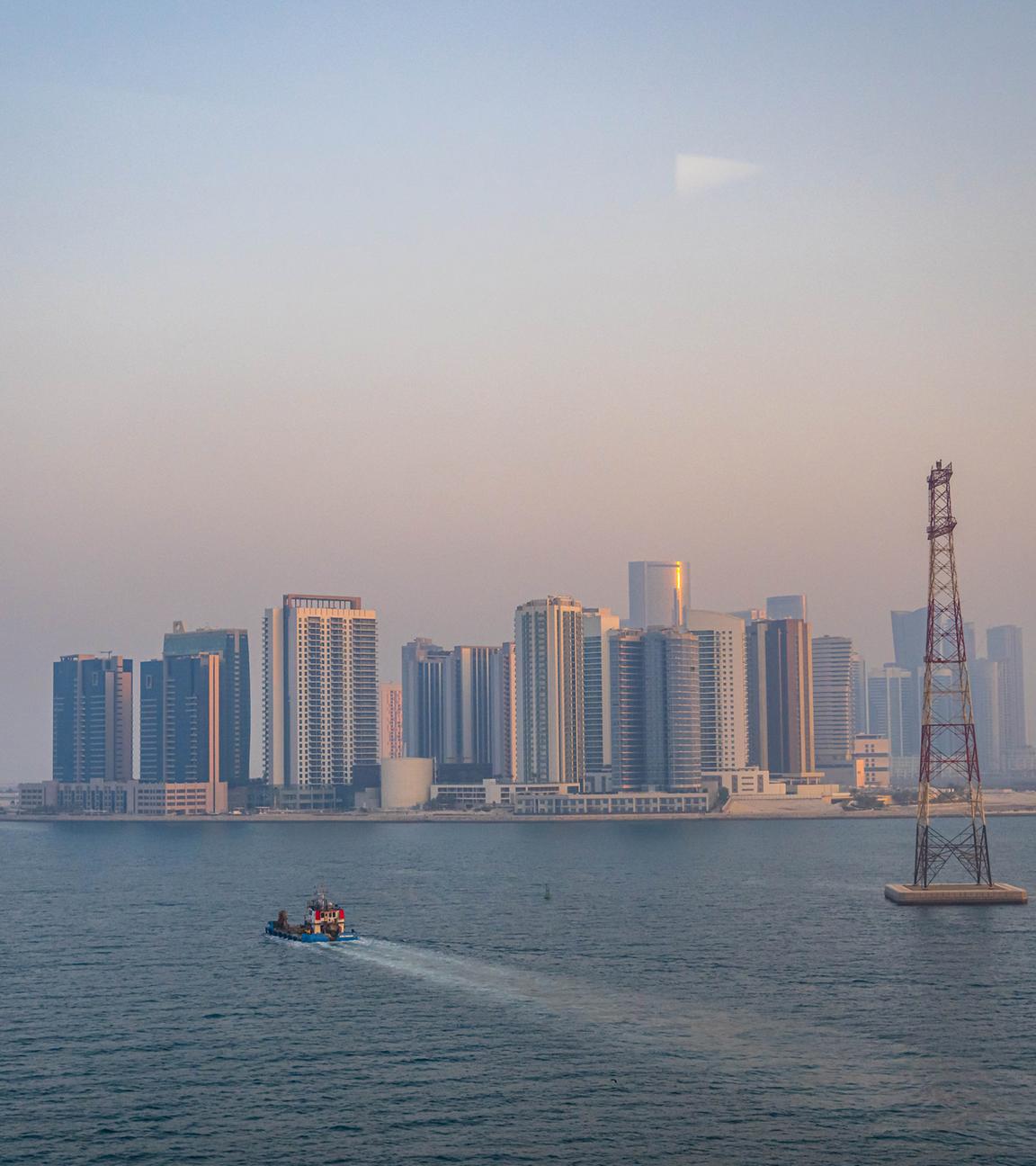 Skyline von Abu Dhabi