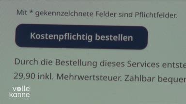 Bild aus dem Internet mit dem Button "Kostenpflichtig bestellen"