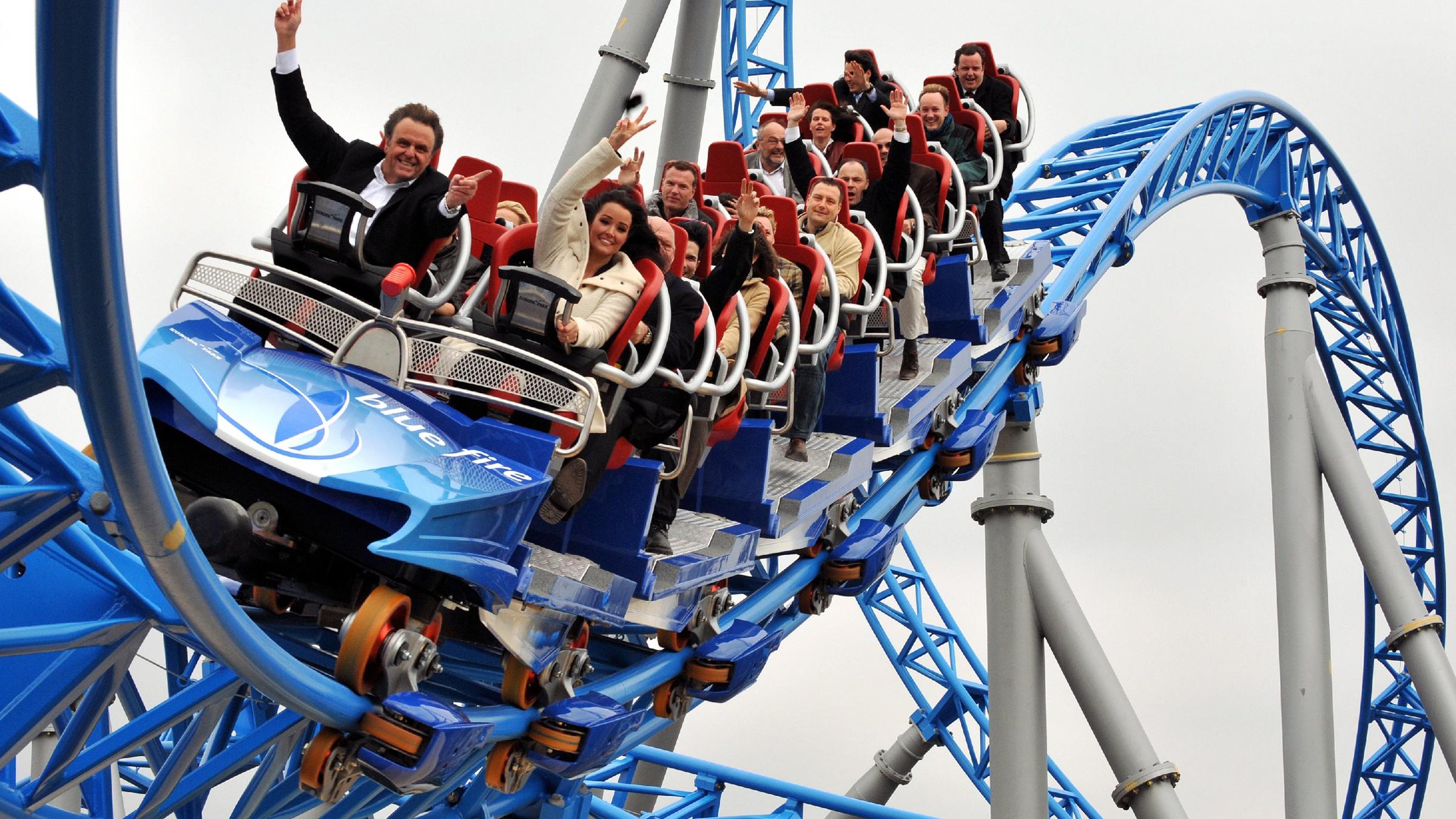 Achterbahn im Europa-Park