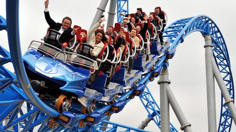 Achterbahn im Europa-Park