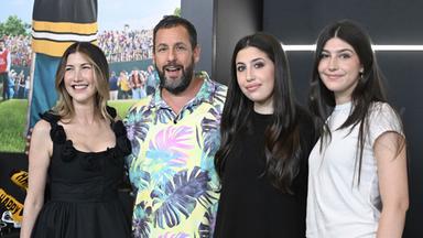 Adam Sandler mit seiner Familie bei "Happy Gilmore 2"-Premiere