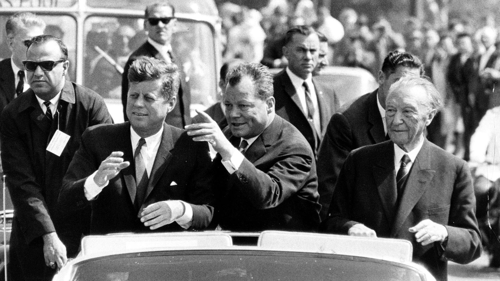 Berlin-Besuch von US-Präsident John F. Kennedy - 1963