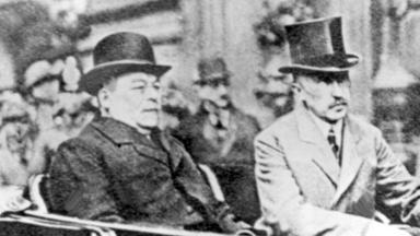 Friedrich Ebert und Konrad Adenauer - 1924