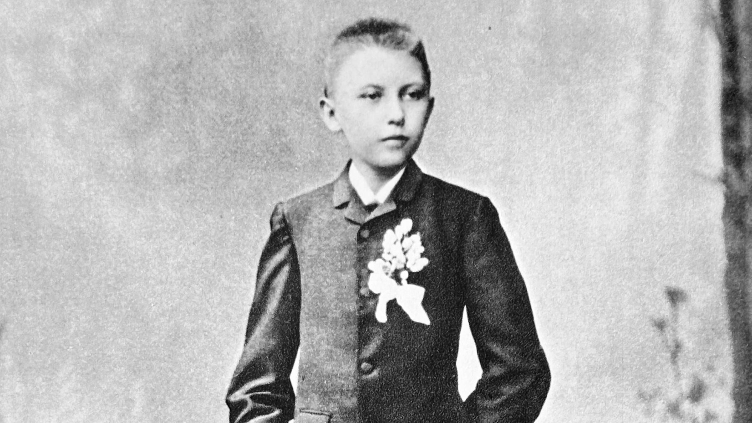 Konrad Adenauer als Schüler am Gymnasium - 1885