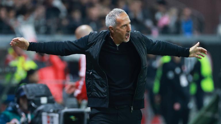 Eintracht-Trainer Adi Hütter will die Adlerträger zu einem Kader schmieden, der auch international gefürchtet wird.
