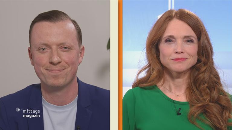 Adis Ahmetovic gibt ein Interview