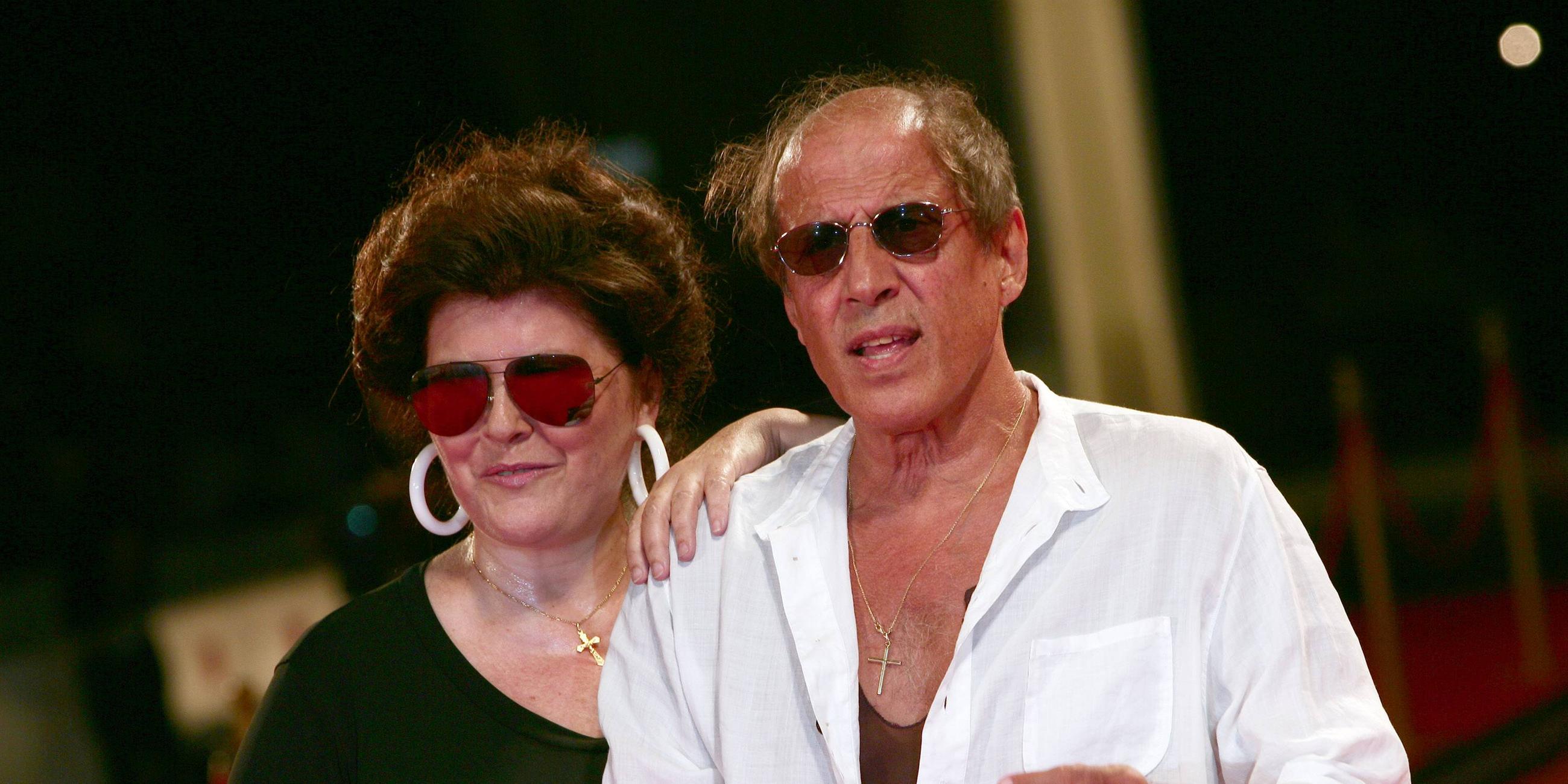 Italienischer Sänger und Schauspieler Adriano Celentano