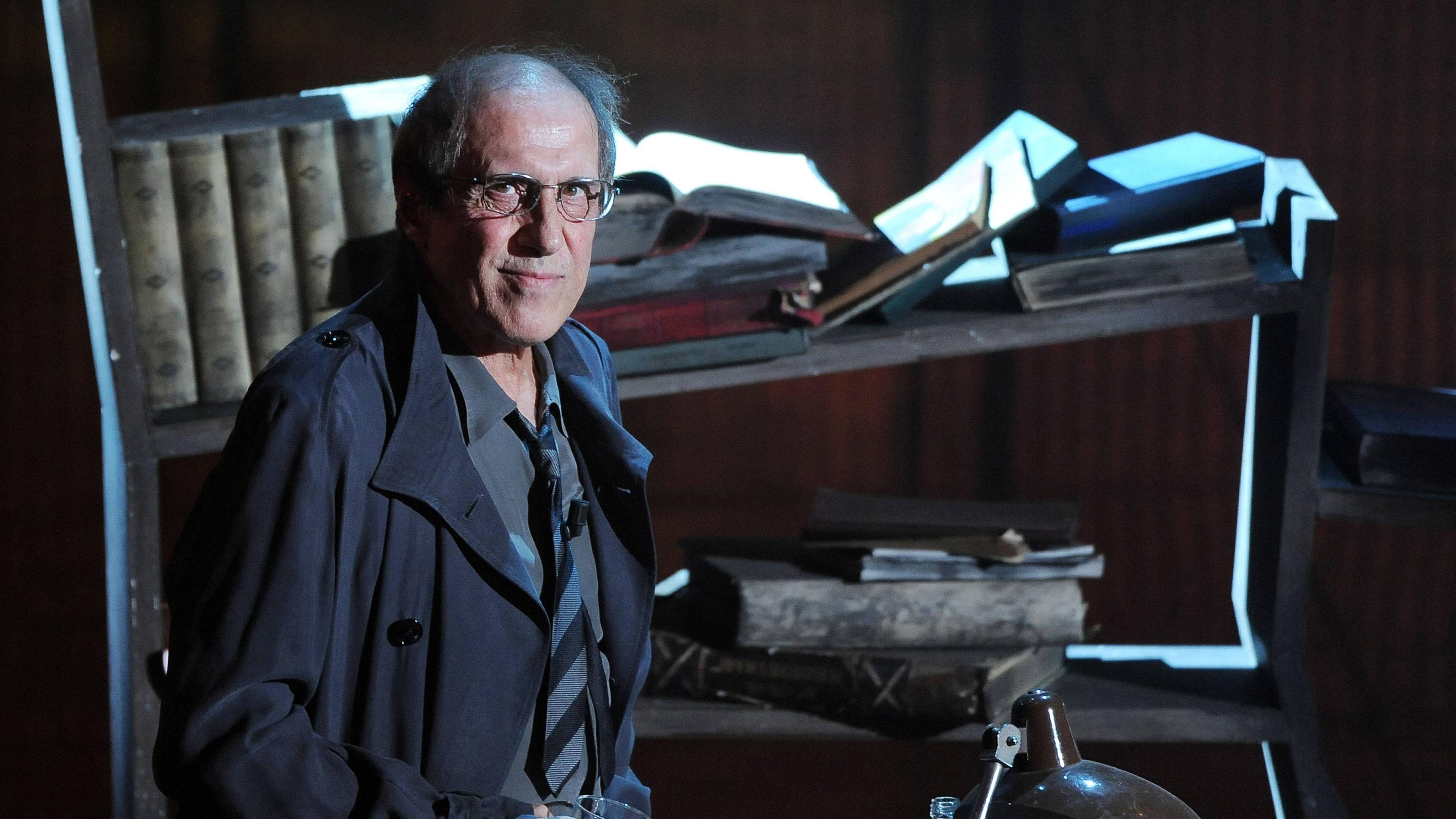Italienischer Sänger und Schauspieler Adriano Celentano bei der 62. Musikfestival von Sanremo, aufgenommen am 14.02.2012