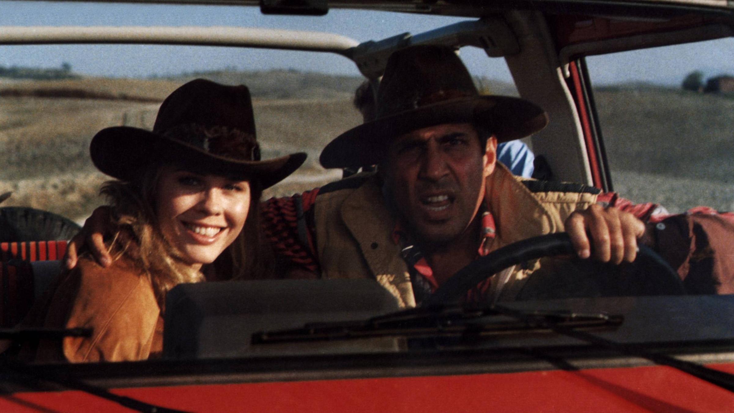 Italienischer Sänger und Schauspieler Adriano Celentano in einer Szene aus dem Film "Der Brummbär", aufgenommen am 01.01.1986