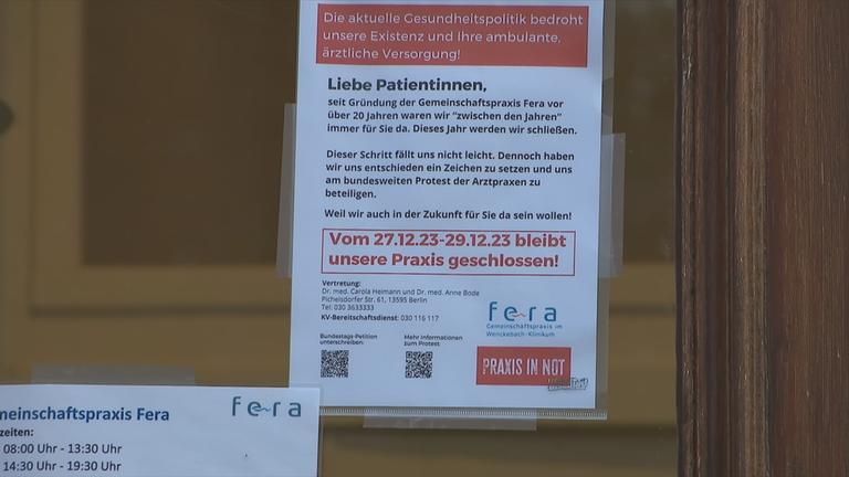 Arztpraxen bleiben geschlossen